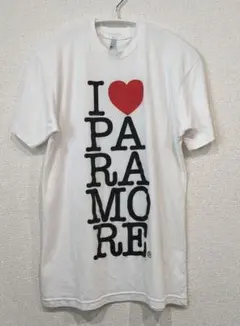 ​【公式】Paramore（パラモア）バンドTシャツ Mサイズ 白のサムネイル