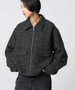 【値下げ可能⭕️】新品タグありユナイテッドアローズ　CITEN ツイードブルゾン