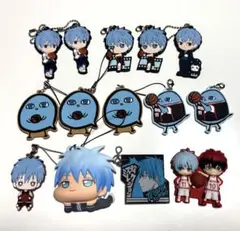 黒子のバスケ　ひよこのバスケ　ラバーストラップ　黒子テツヤ　まとめ売り　黒バス