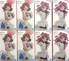 学園アイドルマスター ESPRESTO 花海咲季 花海佑芽 フィギュア 8個