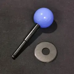 アケコン 三和純正レバーボール (シャフト、ダストカバー付)