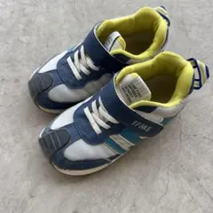 キッズスニーカー　IFME 18センチ　マジックテープシューズ
