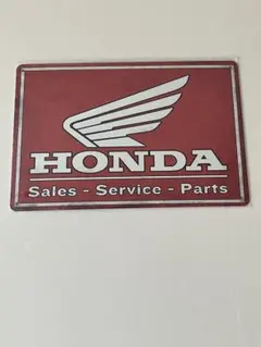 HONDA ホンダ ブリキ看板 メタルプレート