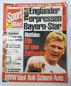 ②ドイツのスポーツ誌 Sport Bild 2002年8月28日号