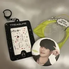 TREASUREユンジェヒョク缶バッジ＆ケース＆FCトレカケース