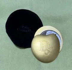 クリスチャンディオール コンパクトミラー　ポケットミラー ハート型