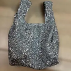 CIAOPANIC TYPY スパンコール ハンドバッグ　シルバー