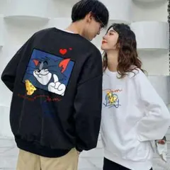 K☆秋のカップル服2020新型トムとジェリー長袖ガーディアン男女韓版uB88X