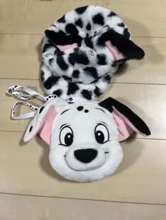 ディズニーリゾート　101匹わんちゃん　キャップ　ポシェット