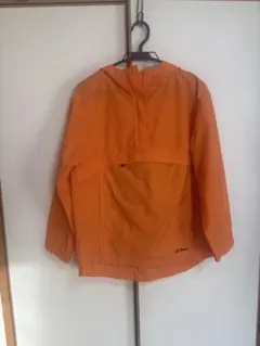L.L.Bean オレンジ フード付きアノラックジャケット
