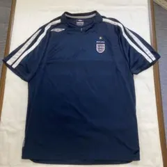 希少品 umbro サッカーイングランド代表エンブレム刺繍 プラクティス