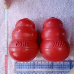 KONG コング 犬用おもちゃ レッド　Lサイズ 2個セットのサムネイル