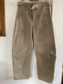 LEMAIRE TWISTED BELTED PANTS 2025