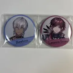 イブラヒム ローレン・イロアス にじさんじ welcome goods 缶バッジ