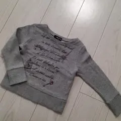 【美品!】コムサイズム　女の子　ビジュー付きトレーナー　スウェット　100㎝✩