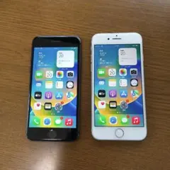【カメラ不良ジャンク扱い】iPhone 8 64GB SIMフリー 2台