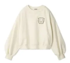 SNIDEL Sustainableワッペンロゴスウェット