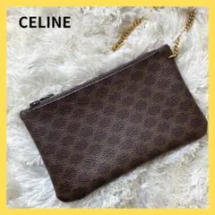 【CELINE 】セリーヌ マカダム ミニポーチ・マルチケース財布PVC小物入れ