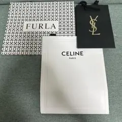 FURLA・CELINE・YSL ショップ袋セット