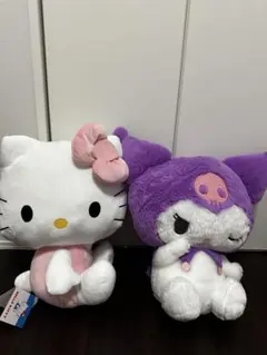 ハローキティスーパーラージぬいぐるみ クロミ超超BIGぬいぐるみセット