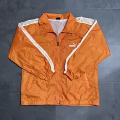 PUMA プーマ ナイロンジャケット オレンジ ヴィンテージ 古着