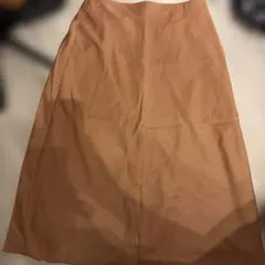 UNIQLO フレアスカート ブラウン 70cm