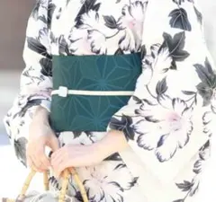 浴衣麻の葉