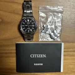 CITIZENシチズンコレクションメンズ腕時計 NP4080-50Lブルー文字盤