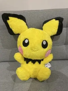 ピチュー　めちゃもふぐっと　ほっこりいやされBIGぬいぐるみ　ポケットモンスター