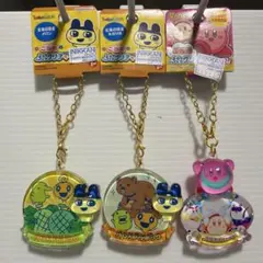 新品！【北海道限定】 ご当地ぷっクリアキーホルダー 3点セット！