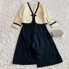 ママスーツ GIRL他 ノーカラージャケット ワイドパンツ Ｌ〜２Ｌ
