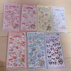 ボンボンドロップシール サンリオ 7枚セット