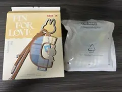 ラブブ PIN FOR LOVE アルファベットペンダント【D】