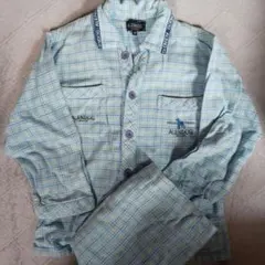 ALENDOG チェック柄パジャマ 130サイズ
