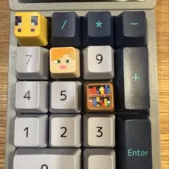 マインクラフト キーボードチャームキートップCherry MX互換・カスタム品