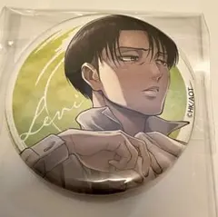 進撃の巨人 アニメガ 缶バッジ リヴァイ
