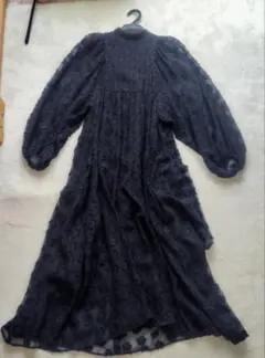 美品 フラワージャガードボザムドレス ワンピース　IENA 　サイズ36