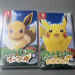 ポケットモンスターlet's go2本セット