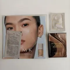 デパコス リキッドファンデーション サンプル3枚セット RMK MAC エクシア