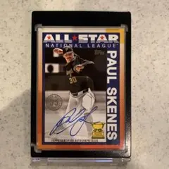 ポール・スキンズ 1990年 TOPPSオールスターオートグラフカード