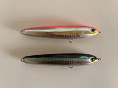 ジャークベイト　2個セット　ハンドメイド　希少 ジャークベイト 2個セット ハンドメイド 希少 - メルカリ