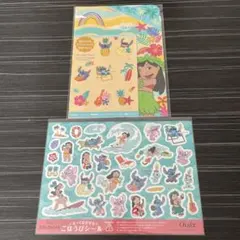 【非売品】リロ・アンド・スティッチ Oisix ランチョンマット・シール