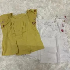 māmāraku 100cm トップス 2枚セット