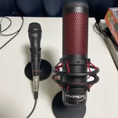 HYPERX QuadCast & SONY ECM-PCV80Uセット