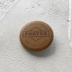 未使用　PORTER ラゲッジレーベル　ピン バッジ　セット　非売品 □ポーター 非売品 ノベルティ PORTER商標ロゴ ポーター人