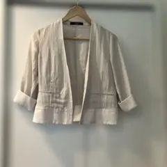 VICKY 薄手ノーカラージャケットのサムネイル