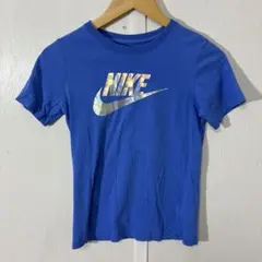 【 3036番】NIKE キッズ Tシャツ ブルー Mサイズのサムネイル