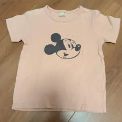 petit main ミッキーマウス Tシャツ ピンクのサムネイル