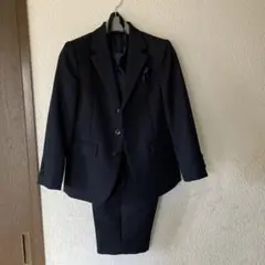 男児　美品ダークネイビー フォーマルスーツ 120cm