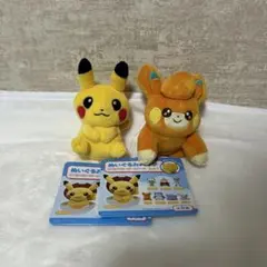 ピカチュウ、パモ　ぬいぐるみバッジ Vol.1 ⭐︎